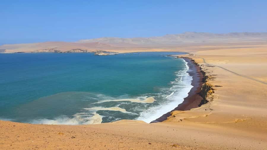 From Paracas: Paracas National Reserve Private Tour - The Cathedral viewpoint after the 2007 earthquake