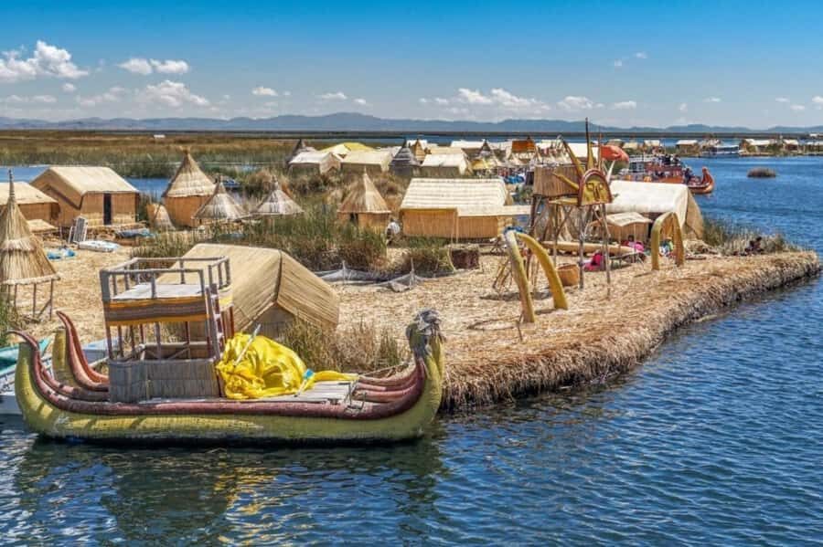 From Puno: Uros and Taquile Islands Full-Day Tour - Uros Floating Islands: reed rush, sponge-like life, and a guided look