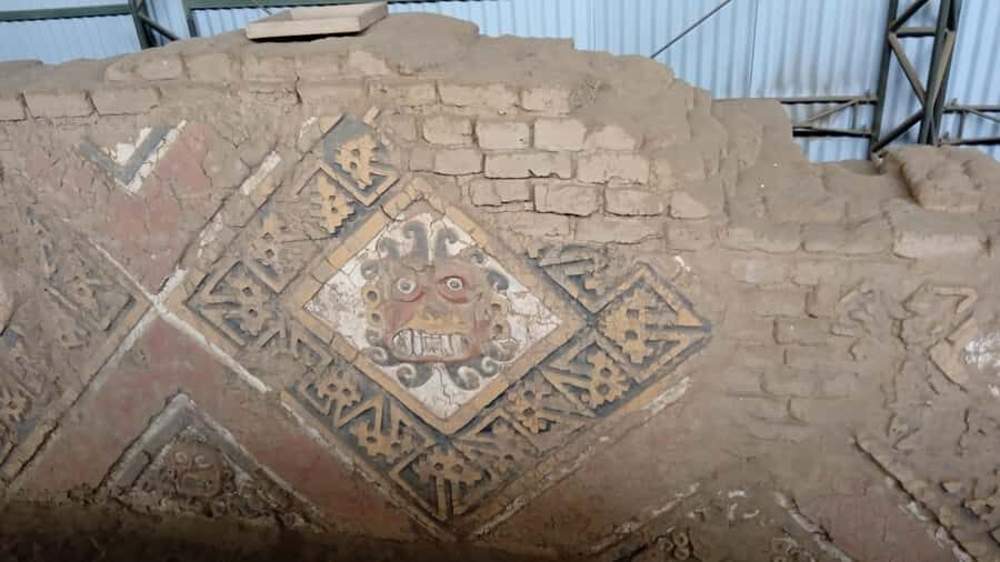 From Trujillo: Temple of the Moon and Sun and Chan Chan - Chan Chan Site Museum: ceramics, textiles, metals, and light-and-sound storytelling