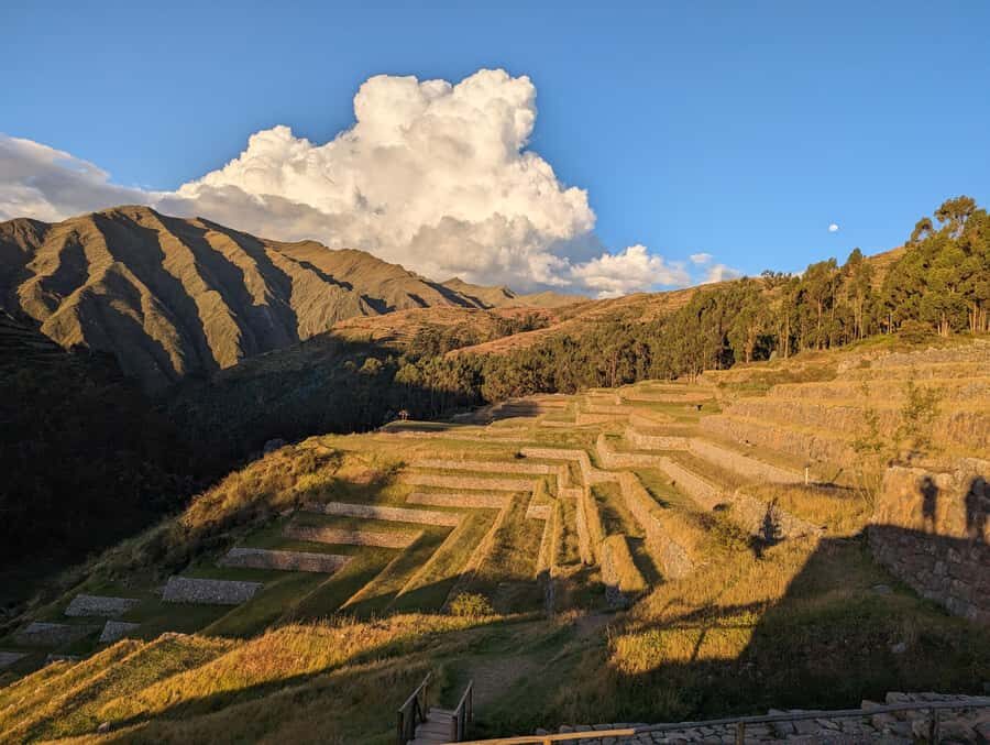 from Urubamba & Ollantaytambo:Sacred Valley Full-Day Private - Chinchero weaving district: textiles, market energy, and a short workshop