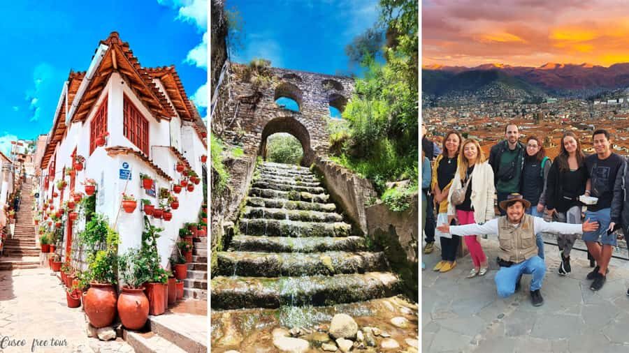 Historic/music Cusco FreeWalkingTour "free drink" Group Tour - Qoricancha Sun Temple: the story under the church