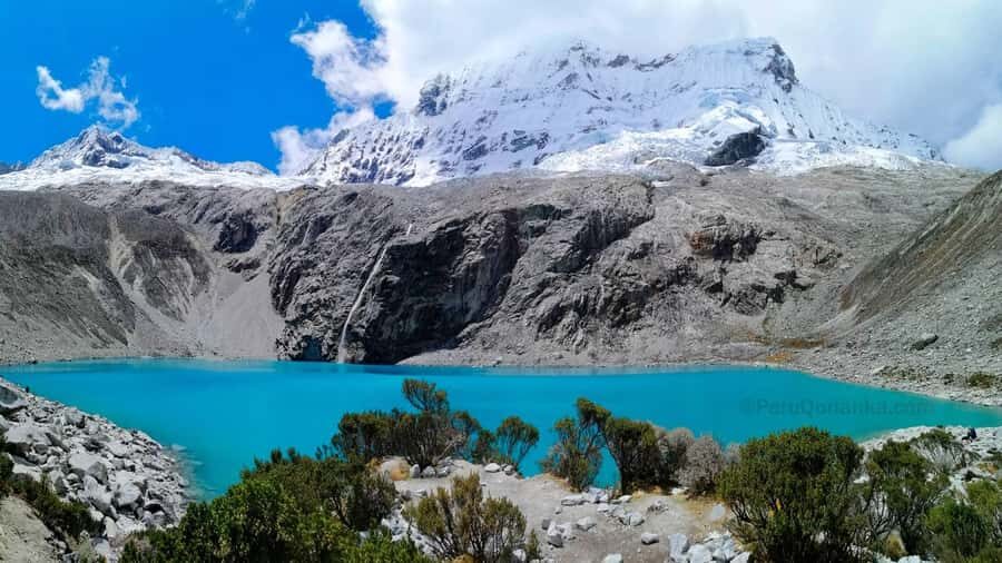 Huaraz: Visit to Laguna 69 - Getting to the lagoon: brief guidance, then photos and exploring