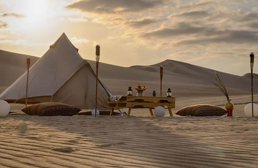 Ica | Huacachina: Desert Glamping | Night Under the Stars - Inside the Desert Camp: What’s Set Up for You