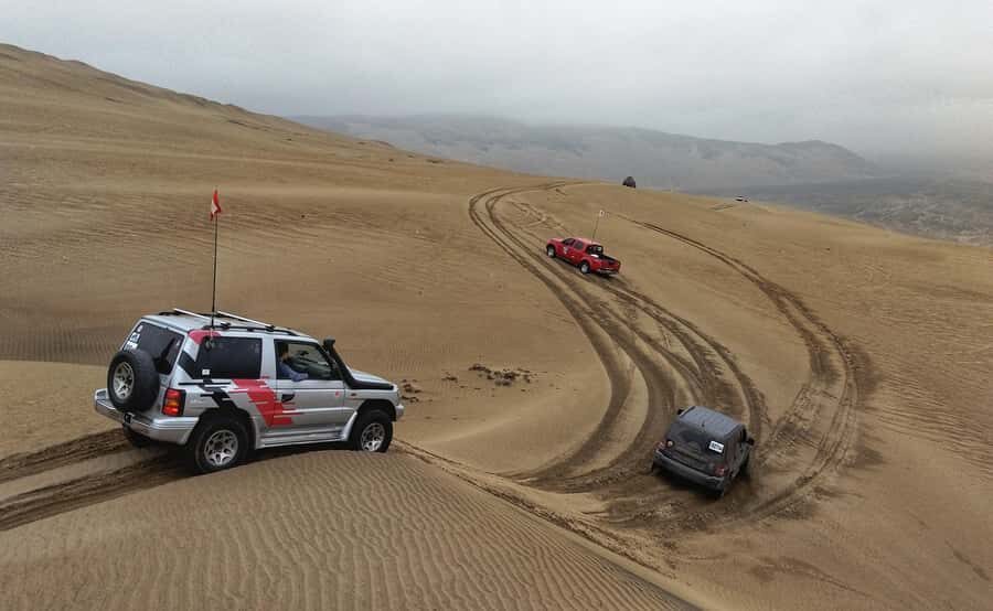 LIMA: HALF-DAY SANDBOARDING TOUR - Lessons That Fit Your Skill: Start Easy, Then Climb the Dunes