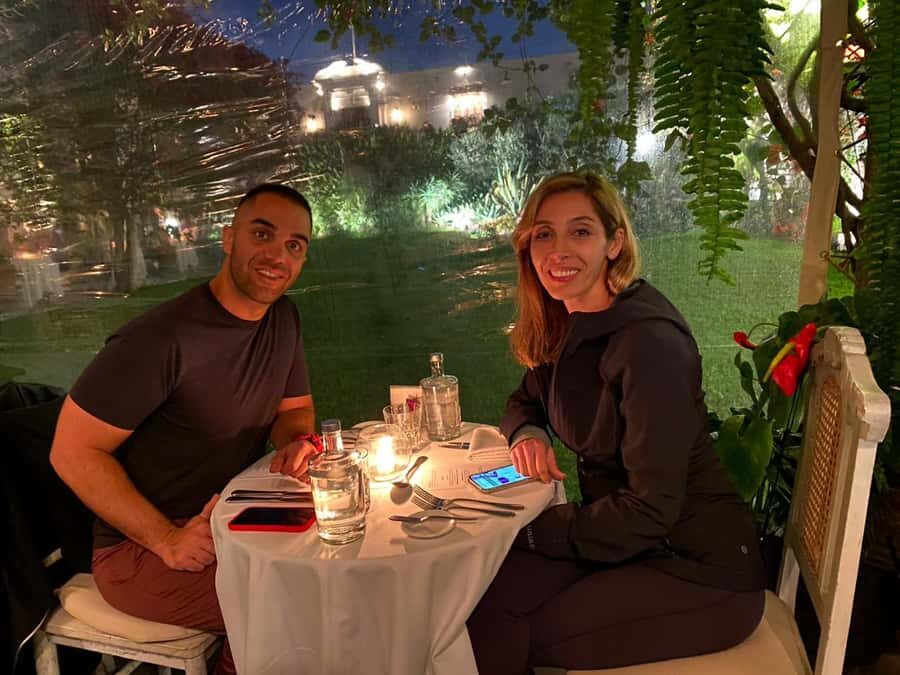 Lima: Huaca Ruins and Larco Museum at Night with Dinner - Cafe del Museo dinner: a garden setting after the museum