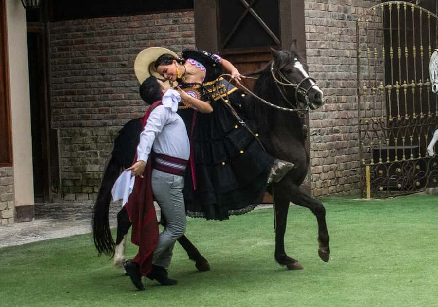 Lima: Magic Water Circuit and Dinner Show Tickets - Hacienda de Paso dinner: buffet food with a stage program