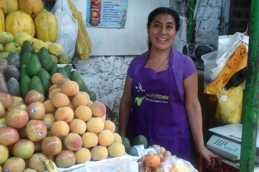 Lima: Market Tour, 35 Fruits Tasting & Cooking Class - Pisco sour and the kitchen flow for Peruvian cooking