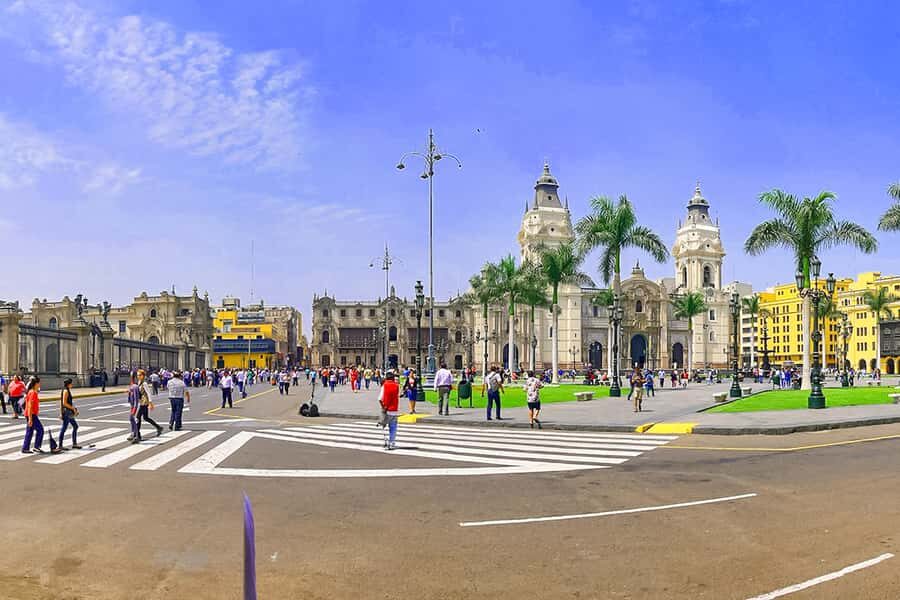 Lima: Private Classic City Tour - Government Palace at noon: timing the guard change for best viewing