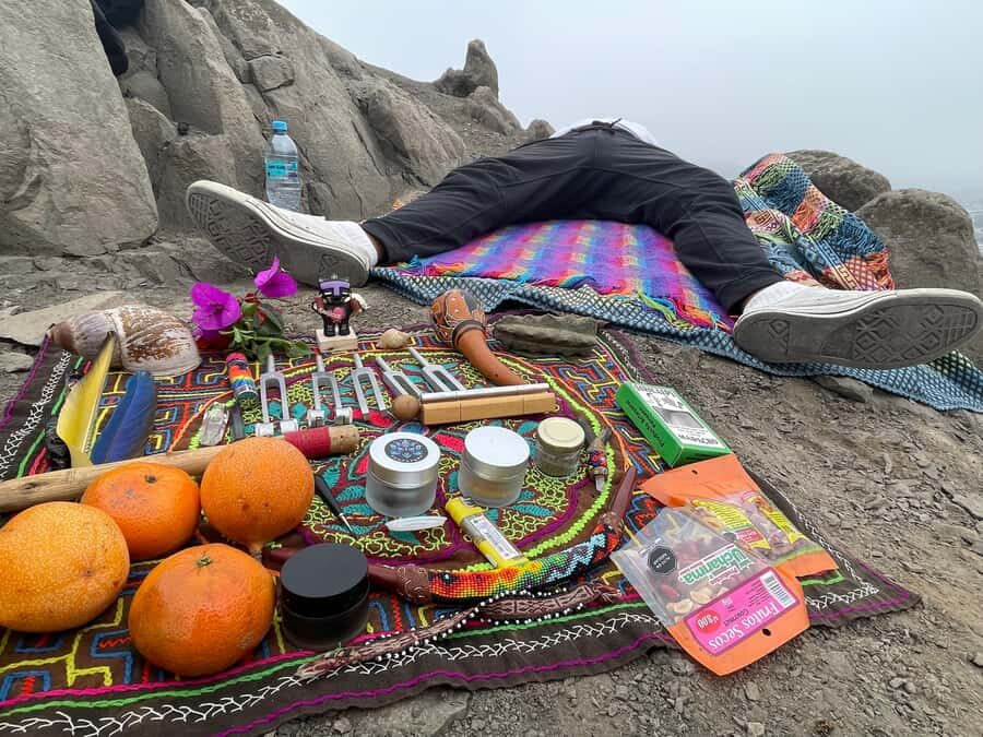 Lima: Spiritual Healing with Xanga - The Smokeable Ayahuasca - Huaca de La Luna 420: where the ceremony day starts