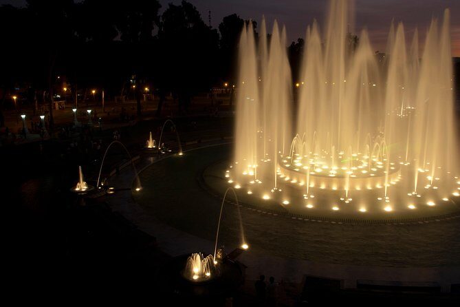 Magic Water Circuit with Dinner - Entering Parque de la Reserva: The Magic Water Circuit Setup