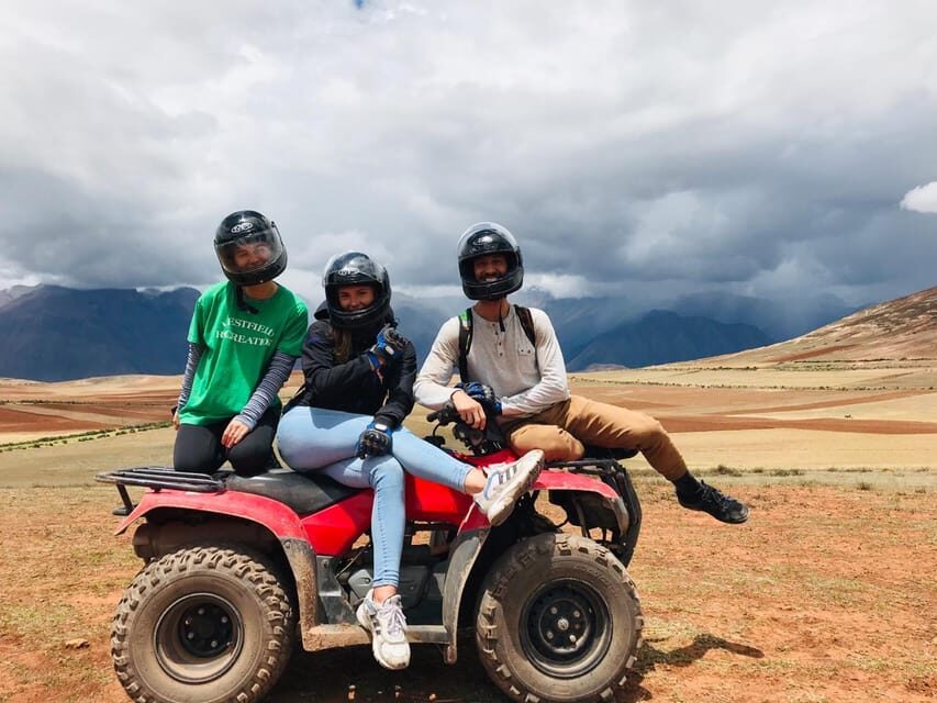 Maras and Huaypo lagoon by ATV from Cuzco | Local Operator - Maras Salt Mines: terraced salt extraction and a short walk