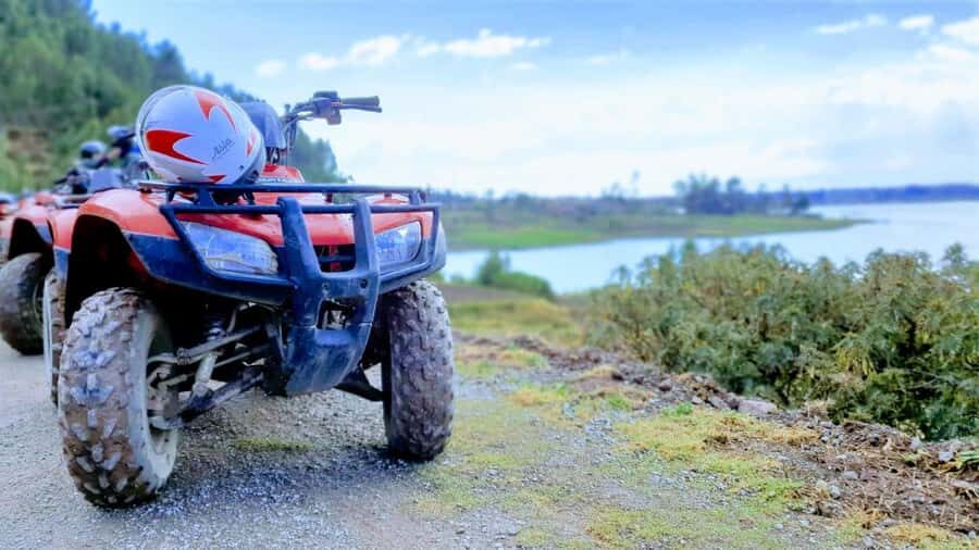 Maras and Huaypo lagoon by ATV from Cuzco | Local Operator - The Honda TRX 250 ATV: briefing, practice, then go