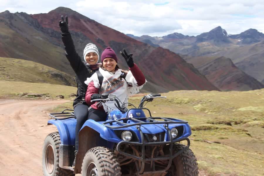 Montaña de Colores: tour en cuatrimotos día completo - The drive through Checacupe, Pitumarca, Hanchipacha, and Kayrahuiri