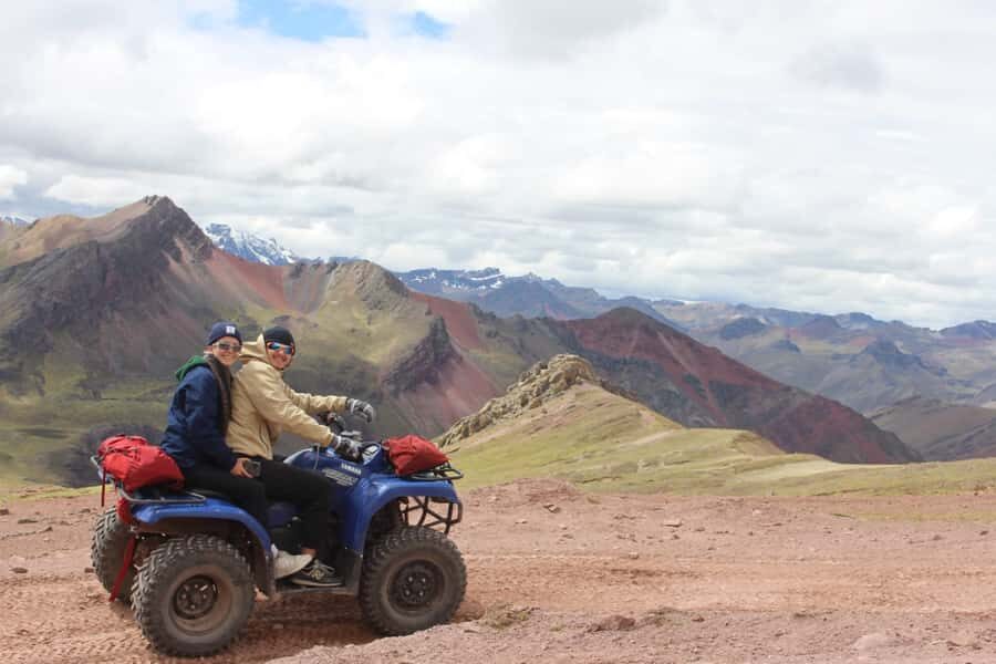 Montaña de Colores: tour en cuatrimotos día completo - ATV practice for about 20 minutes: what to expect