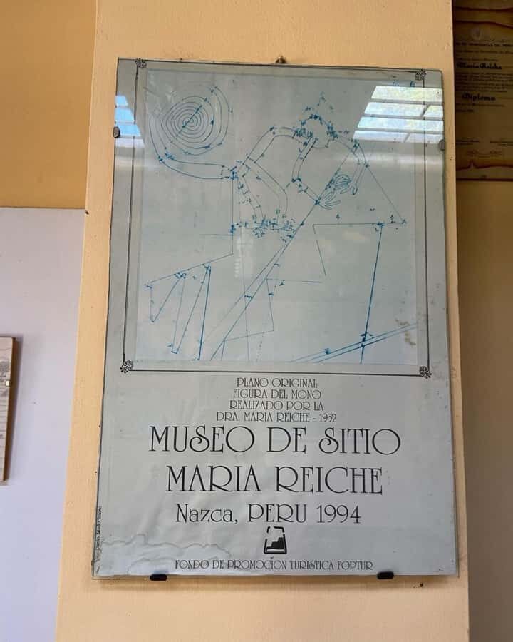 Nazca : Mirador of Nazca Lines - The Mirador Metal Tower: Where the Hands and Tree Make Sense
