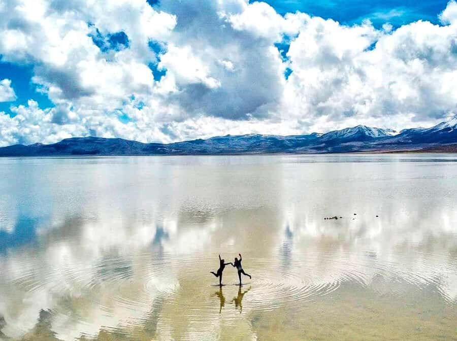 Offer Price Tour Salinas Lagoon and National Reserve 8 hours - Chiguata viewpoint (Mirador de los Volcanes): where the volcanoes show up