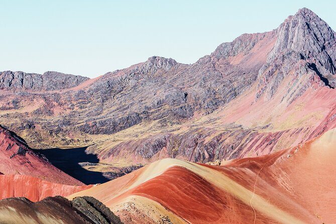 Palccoyo Rainbow Mountains Full Day Tour from Cusco - Ccacca Loma stone forest and the red mountain viewpoint moments