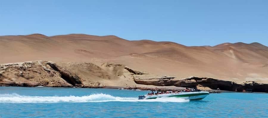 Paracas: speedboat BALLESTAS ISLANDS TOUR - Modern boat ride: pace, group size reality, and what to pack