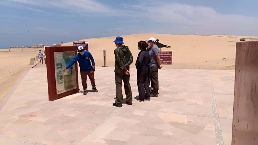 Paracas:Private Tours Paracas National Reserve all inclusive - Centro de Interpretacion: start with the sea science before the viewpoints