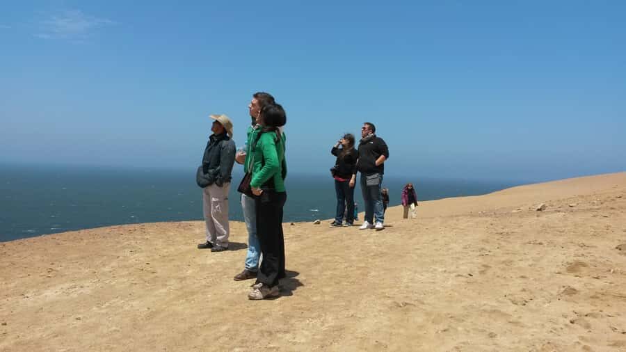 Paracas:Private Tours Paracas National Reserve all inclusive - Playa Roja: the red-sand photo stop you’ll keep returning to