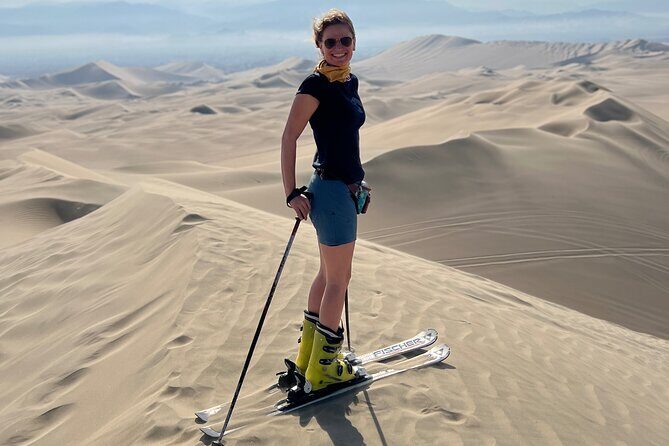 Professional Sandboarding and Sandskiing Tour, Ica, Peru - Huacachina Dunes, Turned Into a Real Training Session