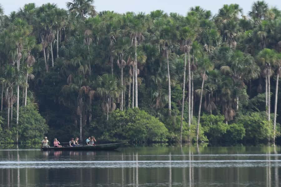 Puerto Maldonado: Sandoval Lake Full-Day Trip with Canoeing - Noon pickup, riverboat ride, and why timing matters in Puerto Maldonado
