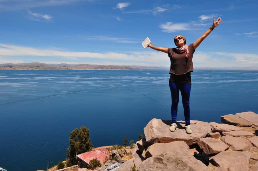Puno: Lake Titicaca Day Tour - Boat ride on Lake Titicaca: what the 35-foot vessel is like