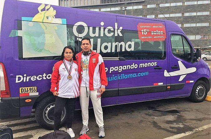 QuickLlama: Door-to-door transfer from Miraflores to Lima Airport - The Airport Drop-Off: Arrive Ready, Not Rushed