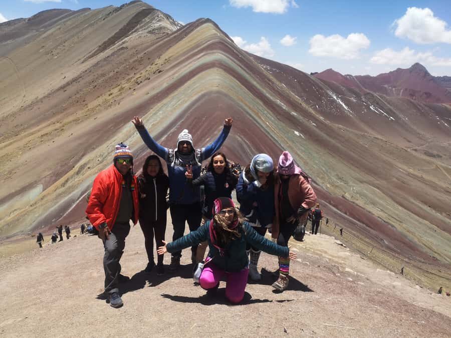 Rainbow Mountain Cusco tour - Pickup in Centro Histórico and the long van rhythm
