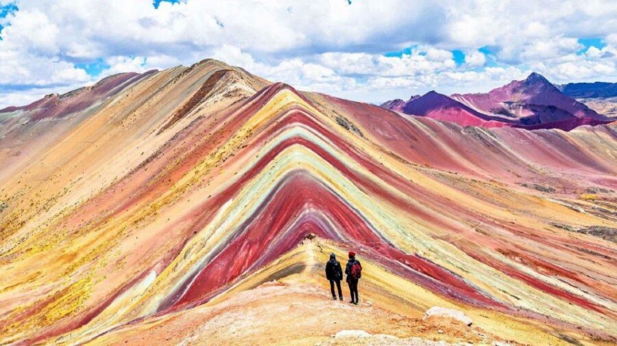 Rainbow Mountain on ATV - Reaching the Mountain of Colors Around 10:00 am