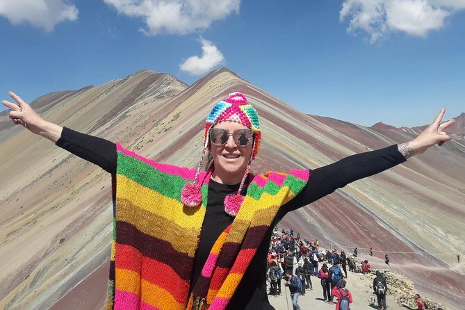 Rainbow Mountain Tour Vinicunca (Full Day) - What You See Up Top: Rainbow Stripes, Ausangate, and 360° Views