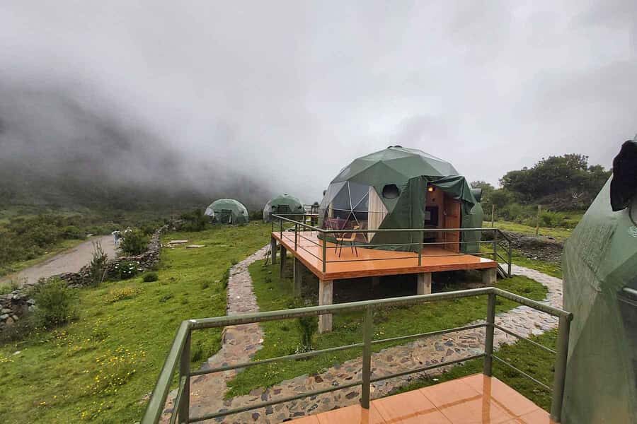 Salkantay Trek 4Days/3Nights Domes - Dome Camps, Mats, and the Real Comfort Trade
