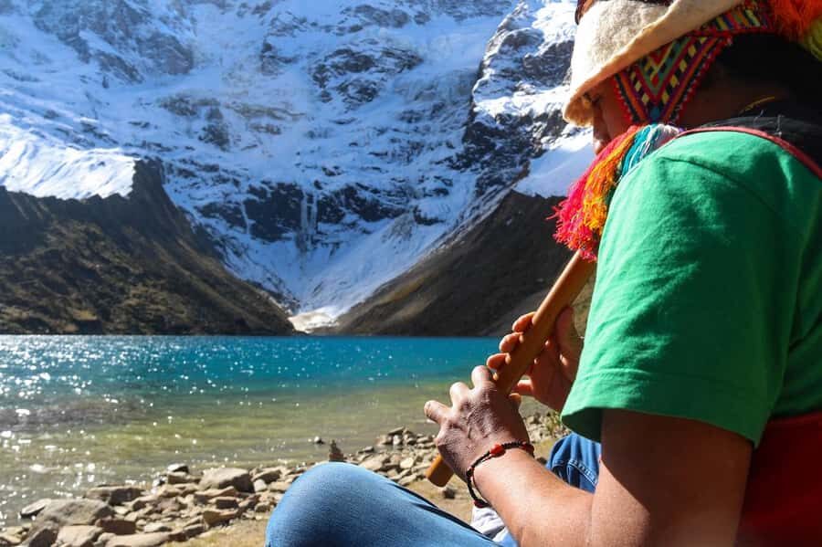 Salkantay trek to Machu Picchu – 5D/4N – Premium - Day 1: Cusco to Humantay Lake, then SalkantayPampa basecamp