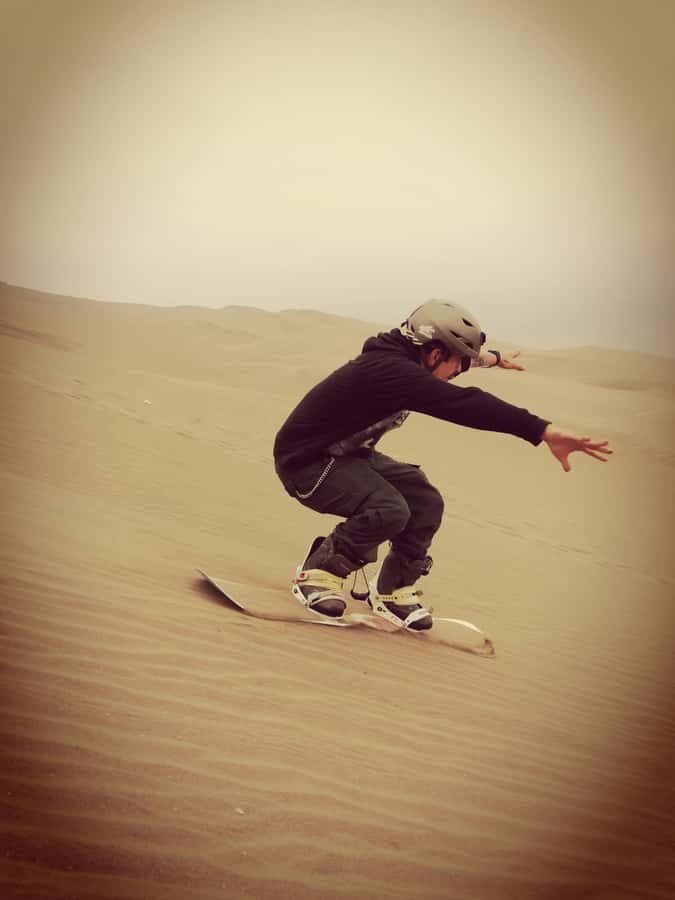 Sandbording in Lima - The 2.5-hour dune session: instruction that lowers the barrier