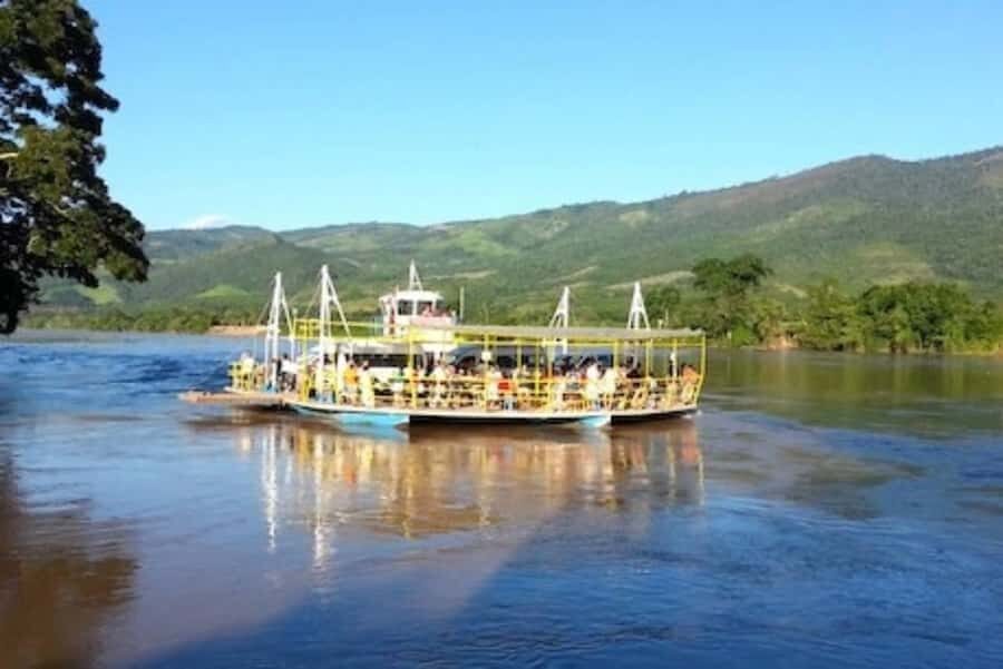 Tarapoto: Full-Day to Laguna Azul (Blue Lake) - El Sauce - Tarapoto pickup and the 2-hour road run (with Huallaga ferry included)