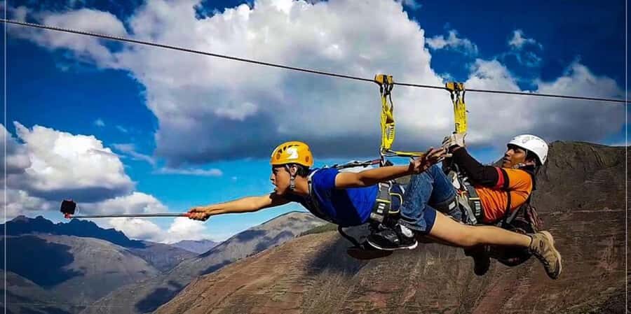 Zipline over the Sacred Valley Trip - The views over the Sacred Valley you’ll notice right away
